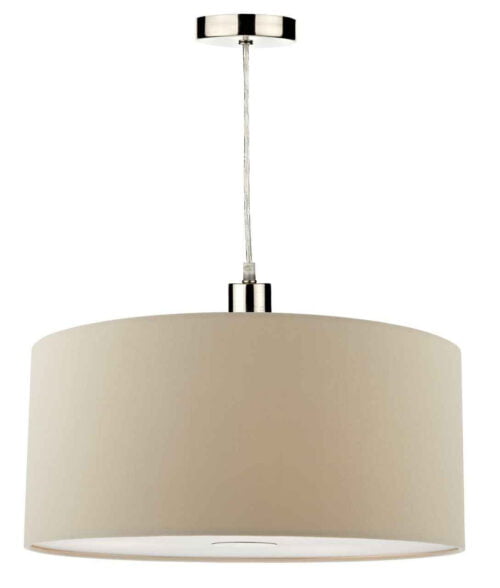 Ronda Ecru Faux Silk Easy Fit Shade 40cm