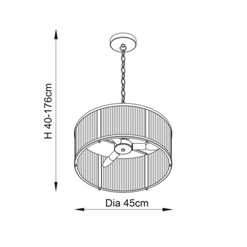 Ridgeton 3lt Pendant - Image 6