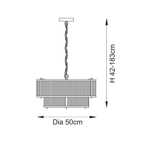 Ridgeton 5lt Pendant - Image 5
