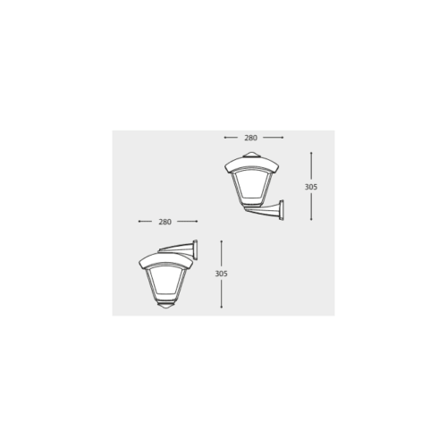 Fumagalli Nardo Dario Wall Fixture BLACK - Image 2